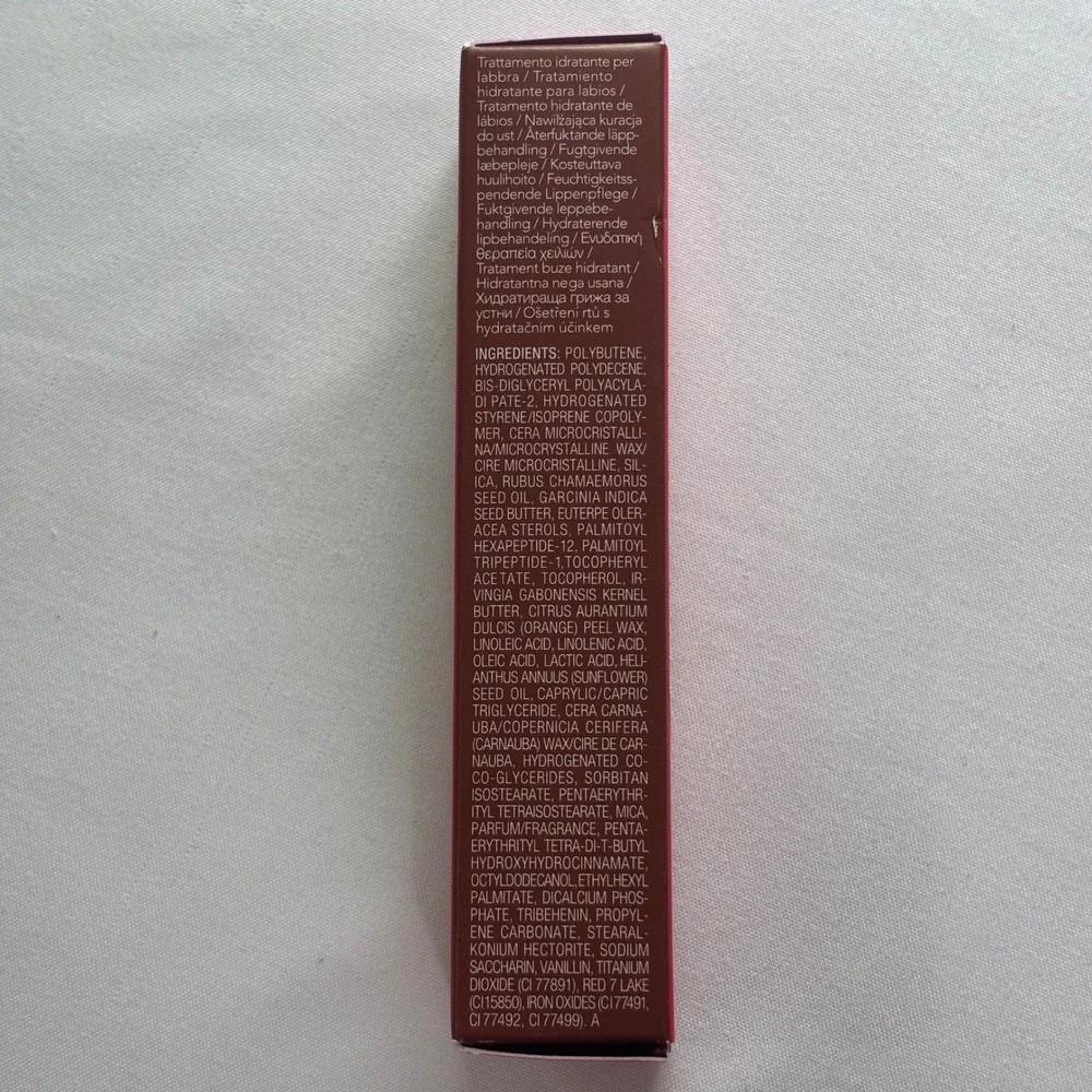 Ole Henriksen Pout Preserve Peptide Lip Treatment Cocoa Creme Glimmer Brown .4oz